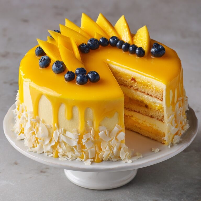 Mango Mousse Cake Recipe