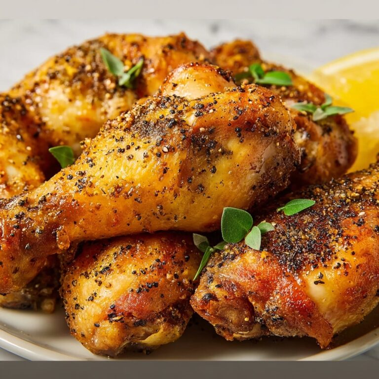 Lemon Pepper Wings Recipe
