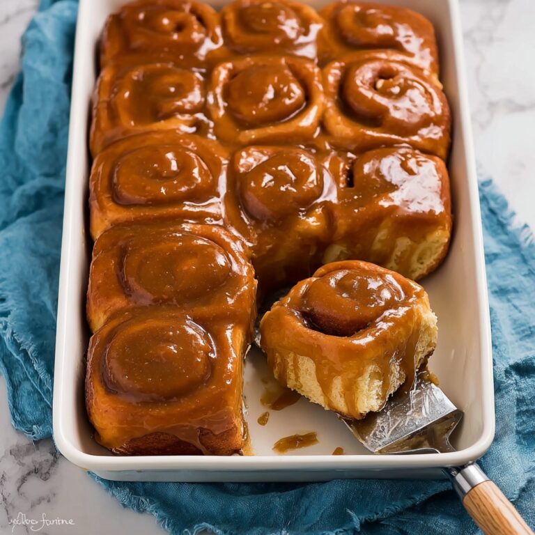 Make-Ahead Overnight Caramel Rolls Recipe