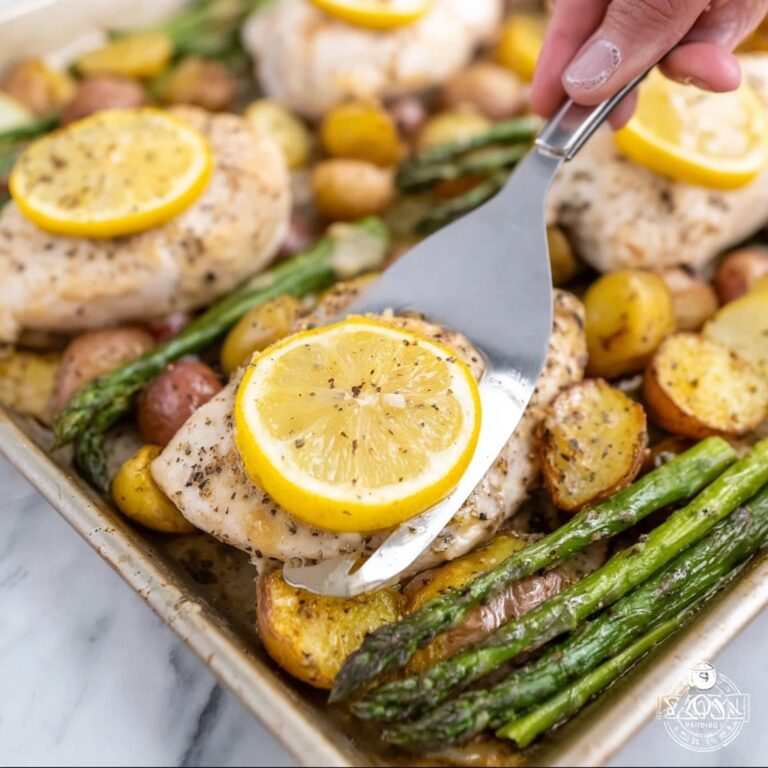 Sheet Pan Chicken and Asparagus Recipe