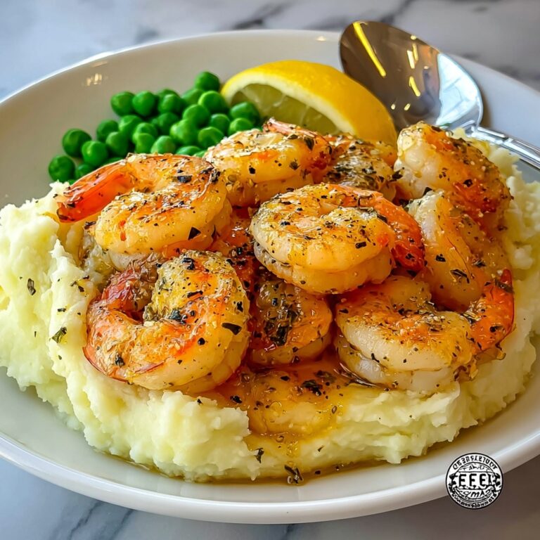 Garlic Butter Shrimp & Veggie Mash Bowl Recipe