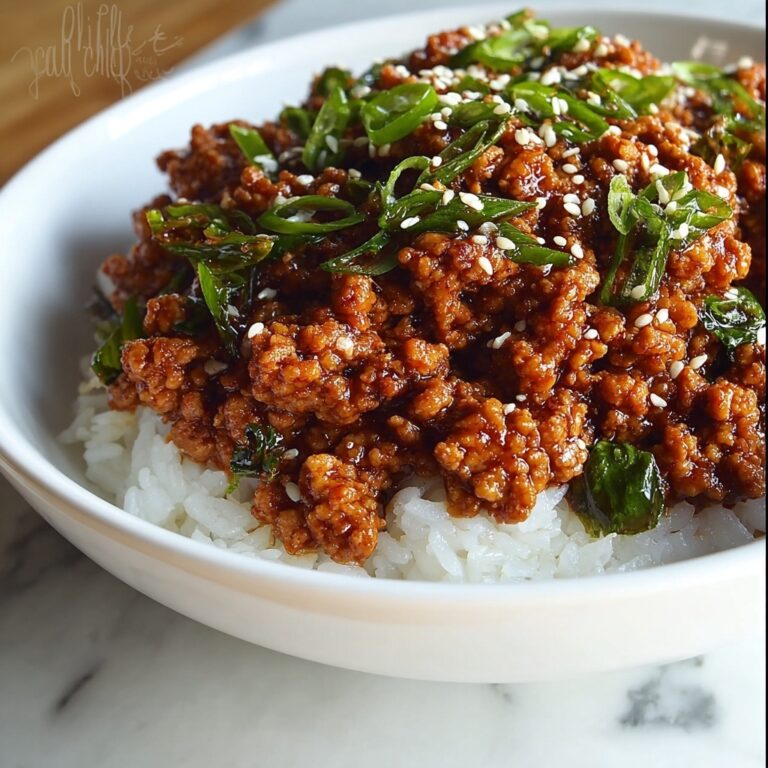Korean-Style Ground Turkey Recipe