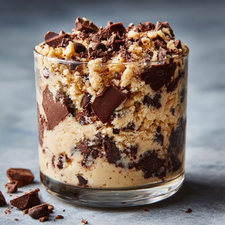 Edible Brownie Batter Cookie Dough Recipe