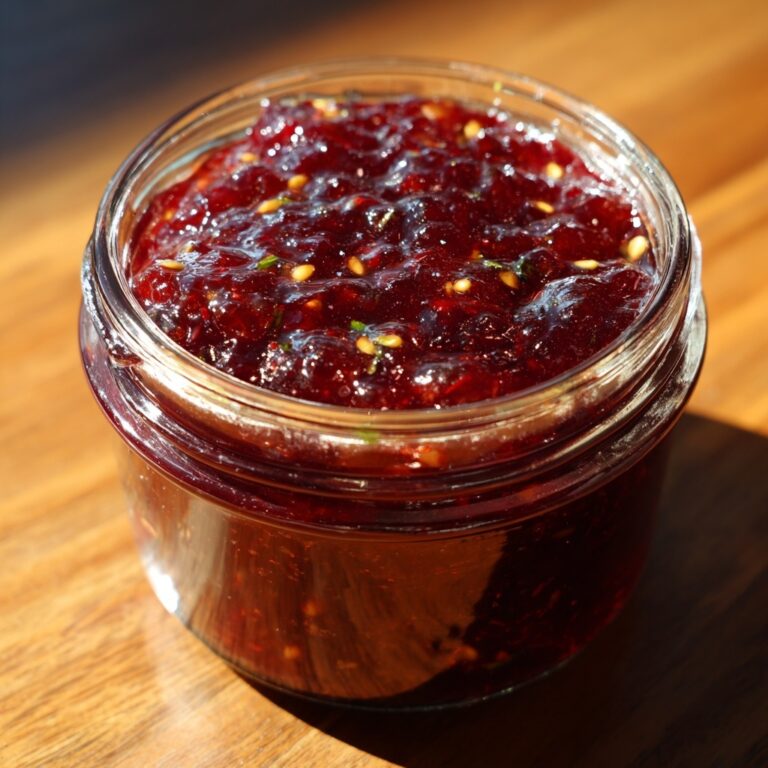 Hot Pepper Cranberry Jam Recipe